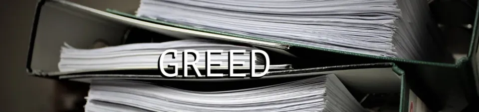 The Satanic Curses – Greed.